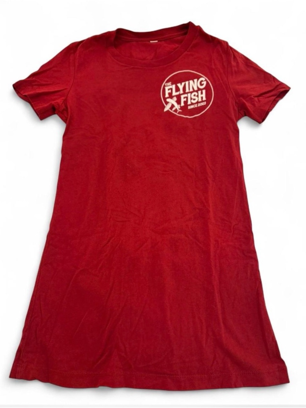 Flying Fish Red Tee w/Logo on Back & Front - Picture 3 of 8